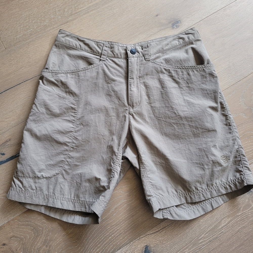 Mountain Hardwear Shorts Women's sz 28 Tan Hiking Shorts s Activewear